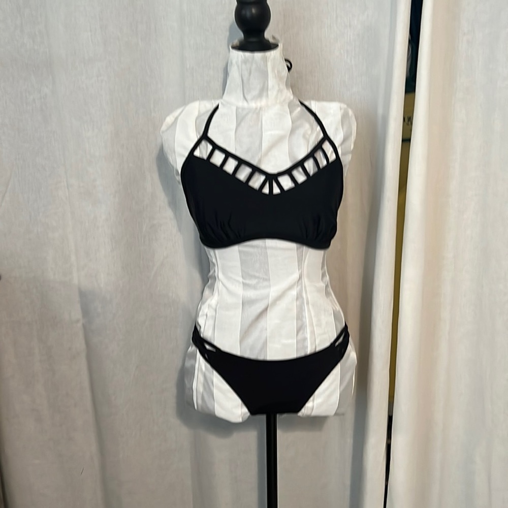 Black bikini swimsuit